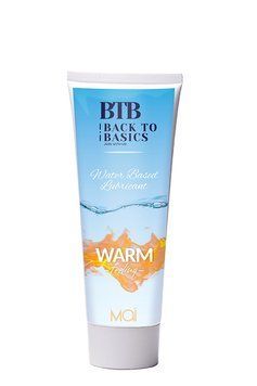Зігріваючий лубрикант BTB WATERBASED WARM FEELING 75ML