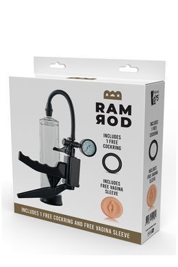 Вакуумная помпа для пениса Dream Toys RAMROD PISTOL PENIS PUMP DELUXE