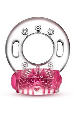 Эрекционное виброкольцо PLAY WITH ME AROUSER VIBRATING C-RING PINK
