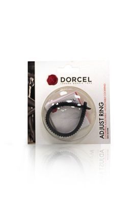 Эрекционное кольцо лассо Dorcel Adjust Ring, эластичное, регулируемая тугость, Черный