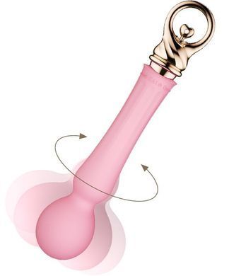 Вібромасажер з підігрівом Zalo Sweet Magic - Confidence Wand Fairy Pink