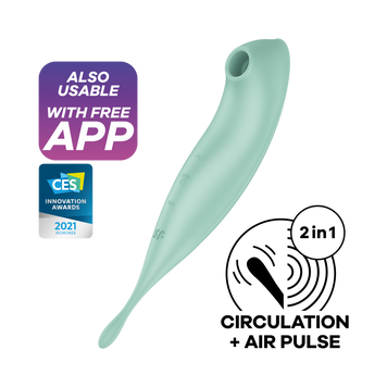Стимулятор Satisfyer Twirling Pro Connect App mint