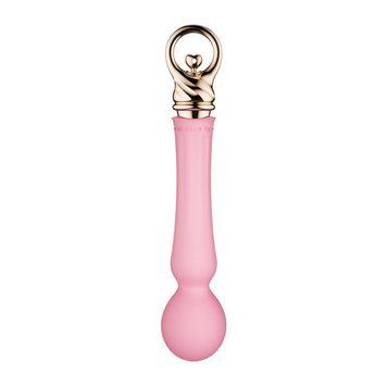 Вібромасажер з підігрівом Zalo Sweet Magic - Confidence Wand Fairy Pink