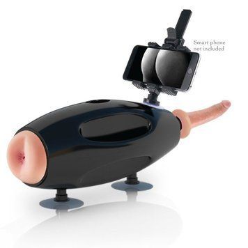Секс-машина для двох Pipedream Fetish Fantasy Extreme на присосках з утримувачем для телефону
