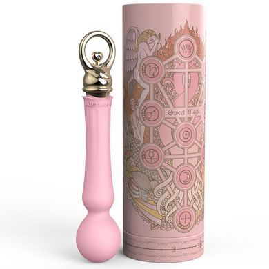 Вібромасажер з підігрівом Zalo Sweet Magic - Confidence Wand Fairy Pink