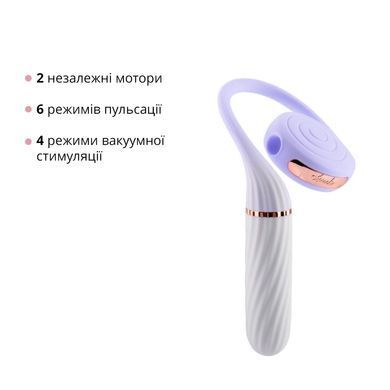 Пульсатор з вакуумною стимуляцією Otouch LOLLIPOP Purple