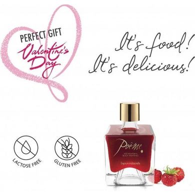 Їстівна фарба для тіла Bijoux Indiscrets Poеme - Wild Strawberry, 50г