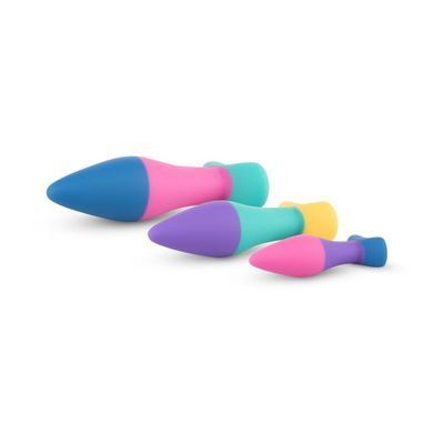 Набір анальних пробок PMV20 Koda &ndash; Butt Plug Set, діаметр 2,9 см, 3,9 см, 5 см