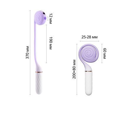 Пульсатор з вакуумною стимуляцією Otouch LOLLIPOP Purple