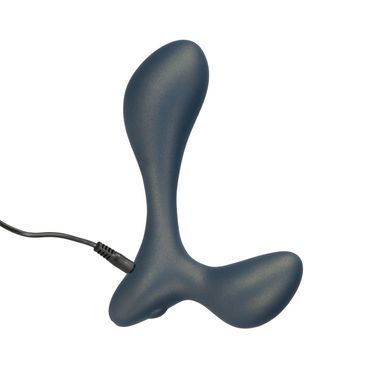 Вибромассажер простаты Lux Active LX3 Vibrating Anal Trainer, пульт ДУ, Синий