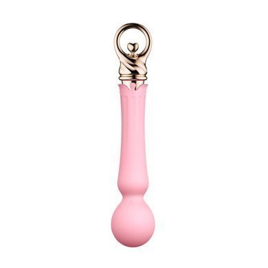 Вібромасажер з підігрівом Zalo Sweet Magic - Confidence Wand Fairy Pink