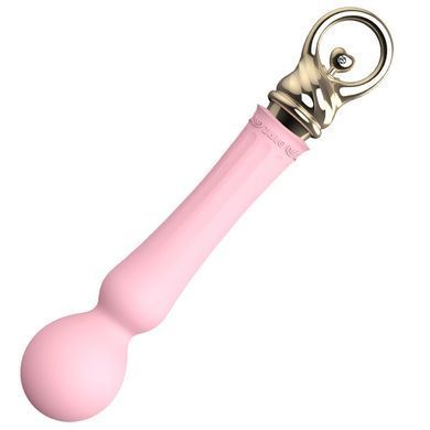 Вібромасажер з підігрівом Zalo Sweet Magic - Confidence Wand Fairy Pink
