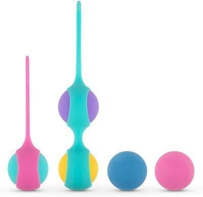 Набор вагинальных шариков PMV20: Vita &ndash; Kegel Ball Set, масса 40, 50, 60 г, два держателя