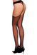 Чулки с поясом Anne De Ales LEA T3 Black, отлично для pinup образа, Черный