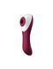 Вакуумний стимулятор із вібрацією Satisfyer Dual Crush Wine Red