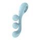 Универсальный вибратор Satisfyer Tri Ball 2, 3 мотора, гнется