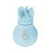 Вибратор Adrien Lastic Caress Blue с насадками для стимуляции вращающихся эрогенных зон.