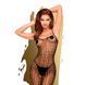 Бодистокинг с доступом Penthouse - Dark Wish Black XL, Черный