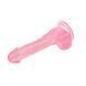 Фалоімітатор на присоску Chisa 19,5 см Hi-Rubber 7.7 Pink