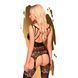 Бодістокінг у будуарному стилі Penthouse - Hottie Black S/L, Черный