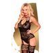 Бодістокінг у будуарному стилі Penthouse - Hottie Black S/L, Черный