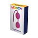 Вагінальні кульки Wooomy Taradiddle Kegel Ball, діаметр 3,5 см, маса 54 г, Рожевий