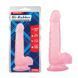 Фалоімітатор на присоску Chisa 19,5 см Hi-Rubber 7.7 Pink
