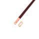 Фіксатор-розпірка для ніг або рук Liebe Seele Wine Red Spreader Bar, дерево + натуральна шкіра