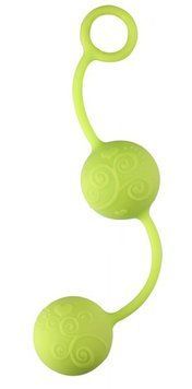 Кульки Вагінальні NEON PLEASURE BALLS, GREEN