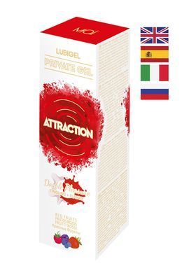 Рідкий вібратор MAI LUBIGEL LIQUID VIBRATOR RED FRUITS