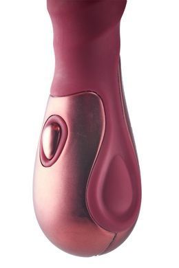 Мини вибратор рельефный Dream Toys Dinky Mini Vibrator Jody F бордовый, 12 см х 3.2 см