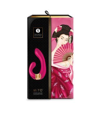 Vibrator Shunga Miyo Raspberry Vibrator, Малиновый