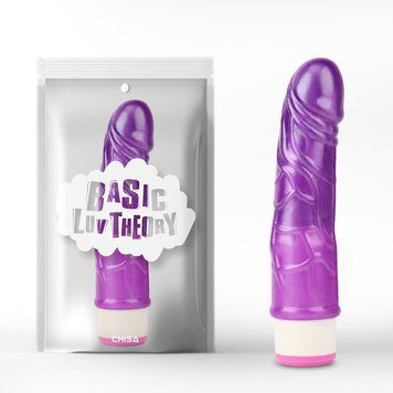 Вибратор&nbsp;Chisa&nbsp;Basic&nbsp;Luv&nbsp;Theory&nbsp;Stud&nbsp;Rod-Purple17.5&nbsp;см