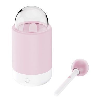 Вибратор-конфета на палочке KISSTOY Pink Pop, зарядный кейс-ночник, 10 режимов вибрации