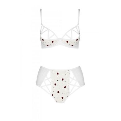 Эротический комплект с рисунком LOVELIA BIKINI white L/XL - Passion