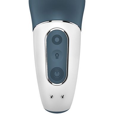Анальний вібратор Satisfyer Air Pump Booty 2, надувається