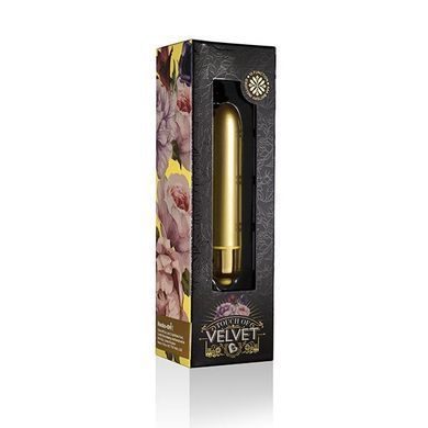 Вибропуля Rocks Off RO-90mm Touch of Velvet Sunflower Summer матовая, Жёлтый