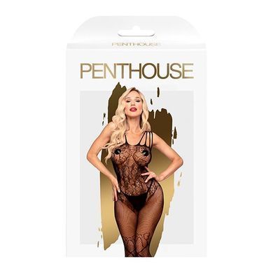 Бодістокінг з доступом до попки Penthouse - Dirty mind black S/L, Черный