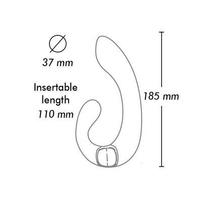 Vibrator Shunga Miyo Raspberry Vibrator, Малиновый
