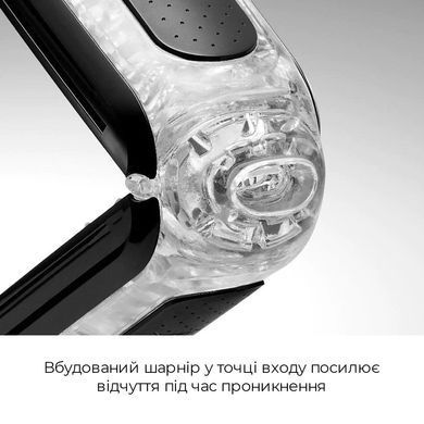 Мастурбатор Tenga Flip Zero GRAVITY Back, змінна інтенсивність стимуляції, розкладний