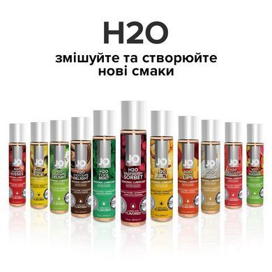 Смазка на водной основе System JO H2O &mdash; Raspberry Sorbet (30 мл) без сахара, растительный глицерин