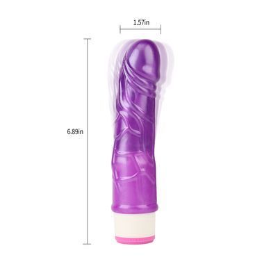 Вібратор Chisa Basic Luv Theory Stud Rod-Purple17.5 см