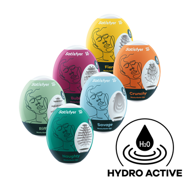 Набір Satisfyer Masturbator Egg 6er Set assorted
