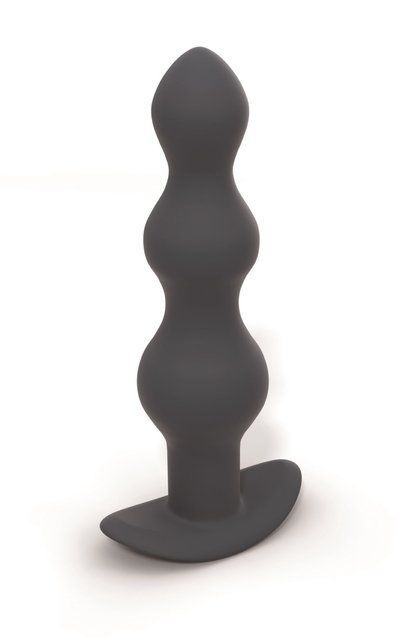 Анальный вибратор Dorcel DEEP SECRET M, силикон, диаметры 3см, 3,7см, 4,4см, Черный
