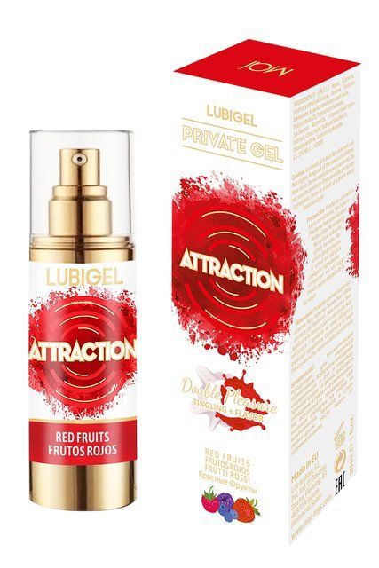 Рідкий вібратор MAI LUBIGEL LIQUID VIBRATOR RED FRUITS