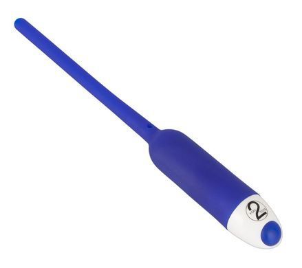 Уретральний вібростимулятор You2Toys Vibrating Silicone Dilator, синій
