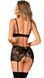 Комплект Obsessive Peonesia 3 предмети S/M