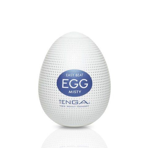 Мастурбатор-яйцо Tenga Egg Misty (туманный), Белый