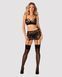 Комплект Obsessive Peonesia 3 предмети S/M