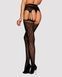 Чулки с поясом Obsessive Garter stockings S817 S/M/L